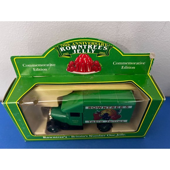 Vintage 1993 Lledo 70th anniversary Rowntrees Jelly 1930 Morris Diecast Van NIB - Picture 4 of 10